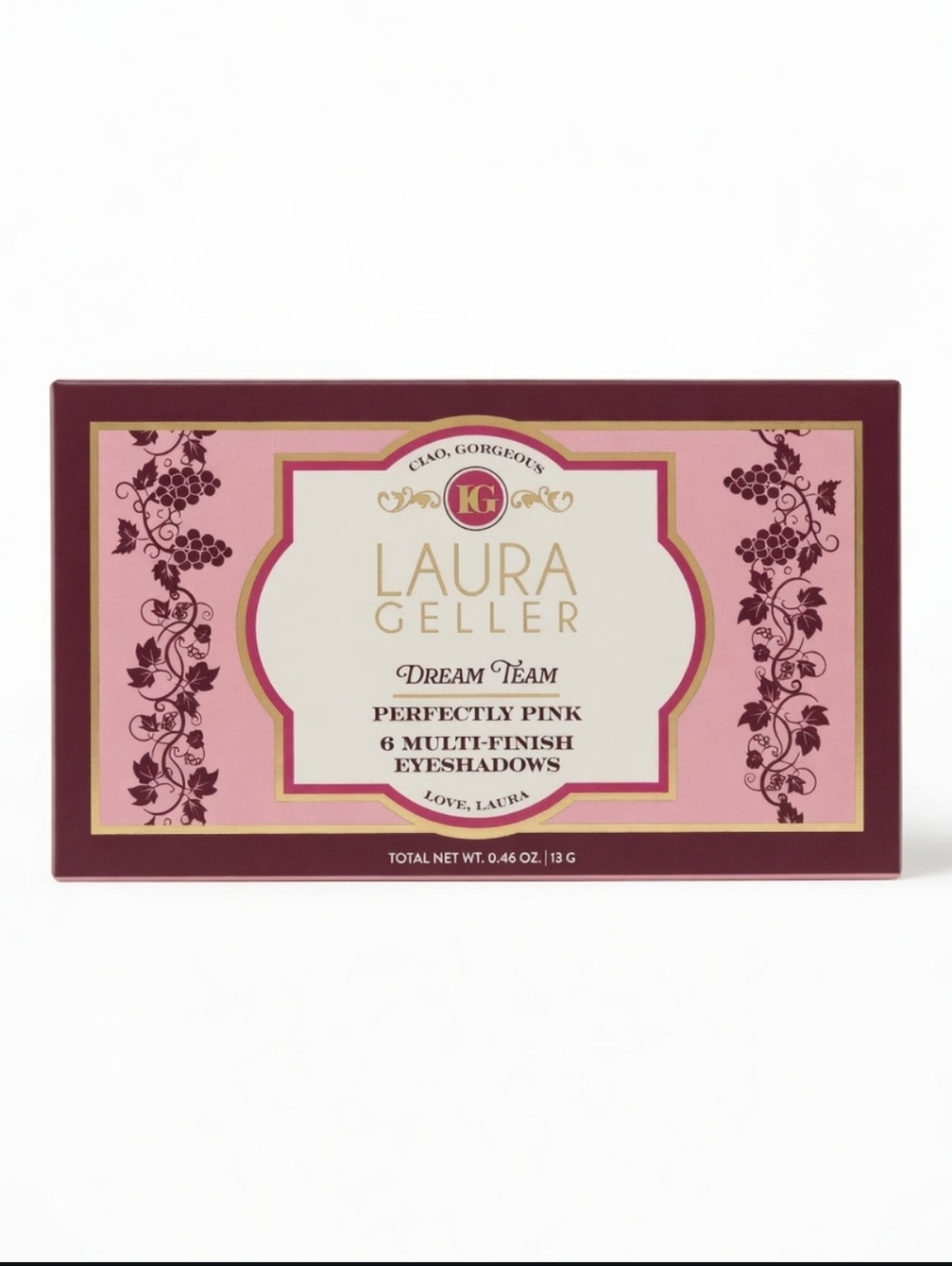 Laura Geller Perfectly Pink 6 Multi-Finish Eyeshadows Palette
